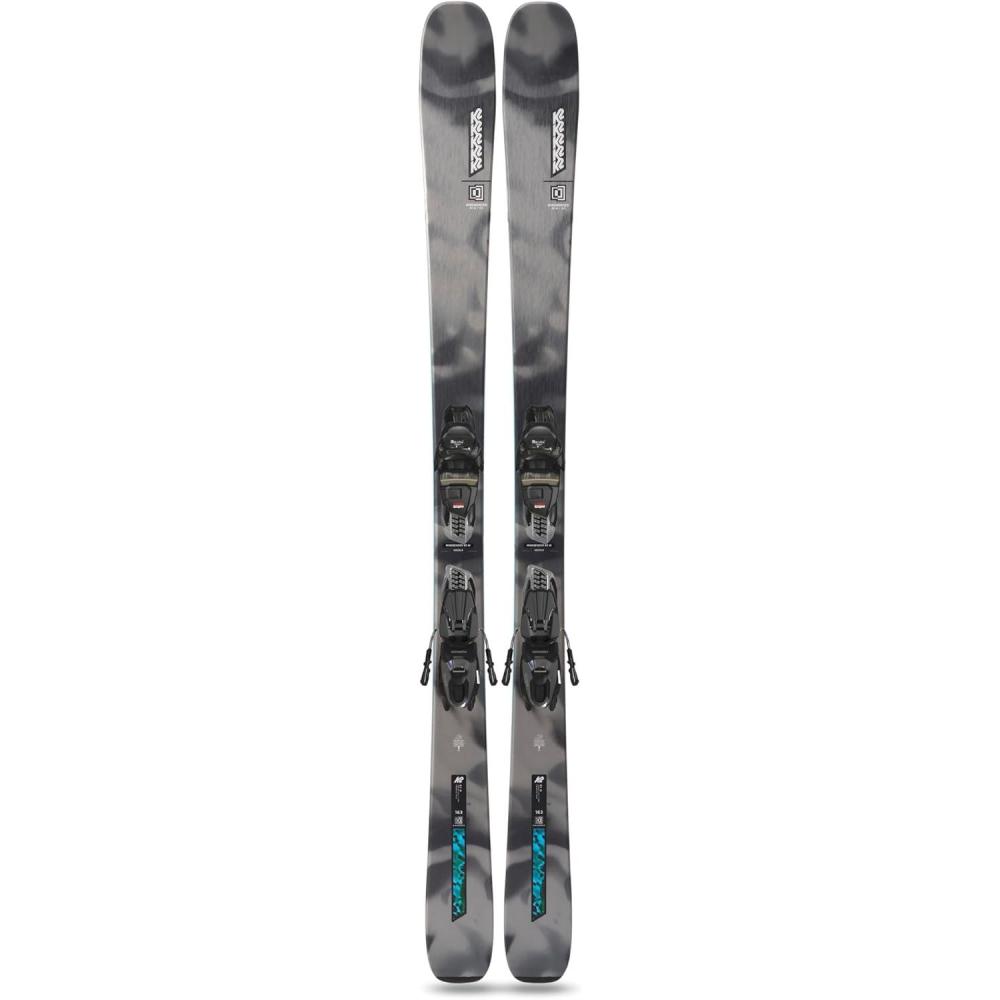 image:imageK2 Mindbender 85 Womens All Mountain Skis wQuikclik Bindings170cm