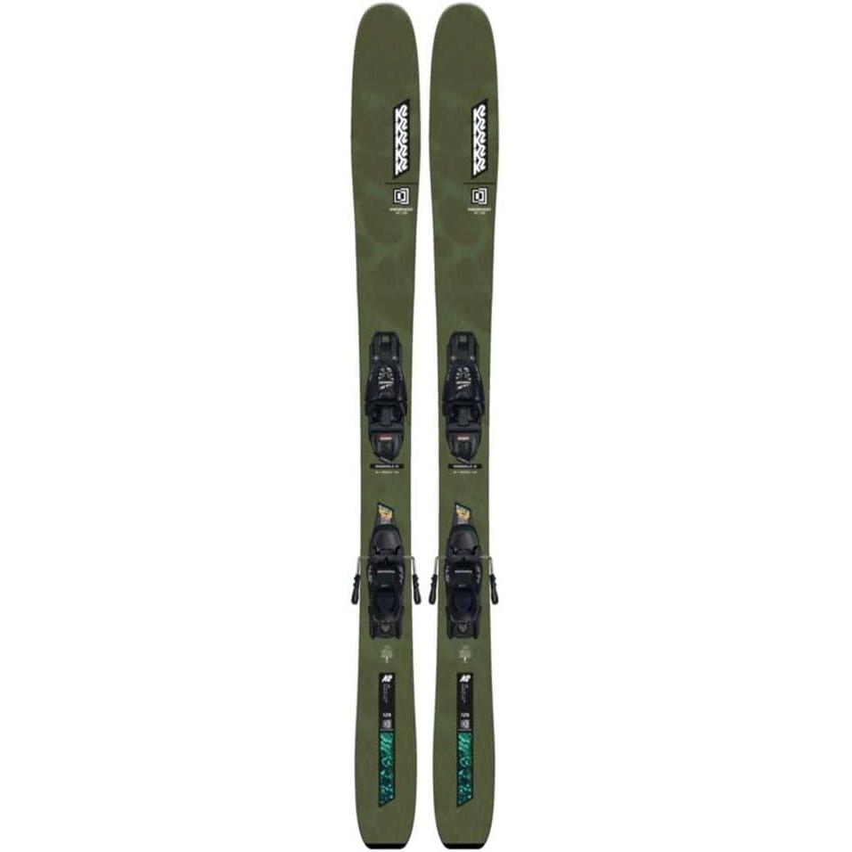 image:imageK2 Mindbender Jr Youth Freeride Skis wBindings129cm