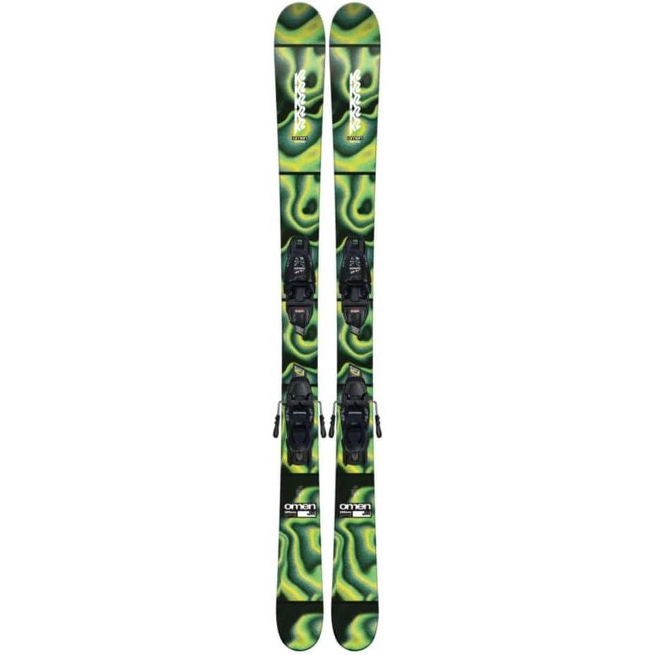 image:imageK2 Omen Jr Youth Freeride Skis wBindings109cm