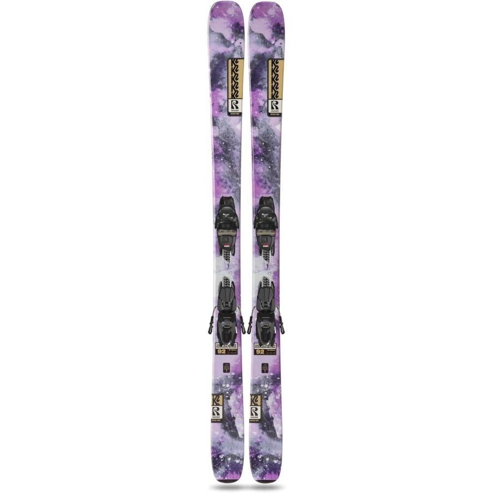 image:imageK2 Reckoner 92 Womens All Mountain Skis wQuikclik Bindings169cm