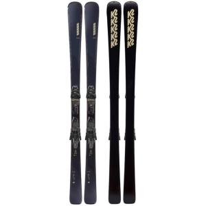 K2 Blur 74 Women’s All Mountain Skis w/Quikclik HP Bindings(162cm)