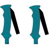 K2 Style Aluminum Ski Poles(Blue)