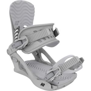 K2 Cassette Women’s Snowboard Bindings(White)