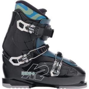 K2 Indy 3 Youth Ski Boots(Black/Blue/Green)