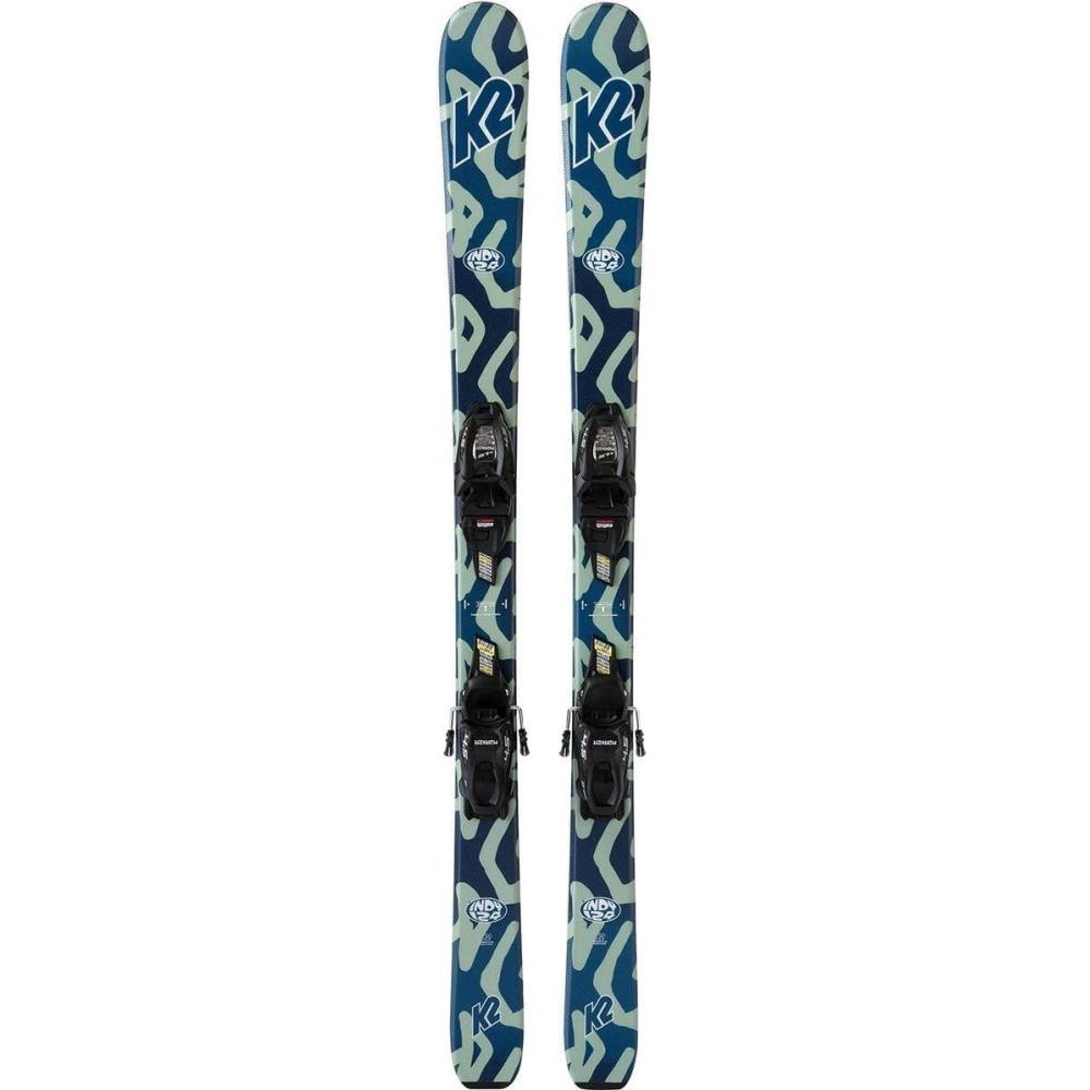 image:imageK2 Indy Youth All Mountain Skis wBindings100cm w45 FDT Jr Bindings
