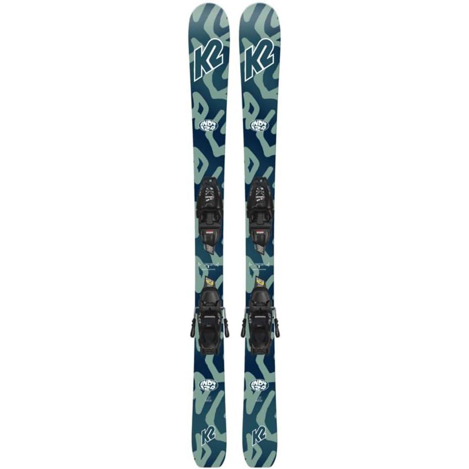image:imageK2 Indy Youth All Mountain Skis wBindings136cm w70 FDT Jr Bindings