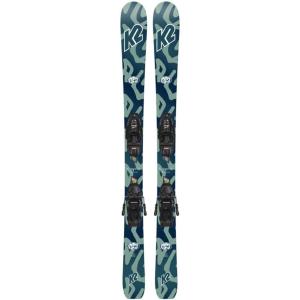 K2 Indy Youth All Mountain Skis w/Bindings(112cm w/4.5 FDT Jr Bindings)